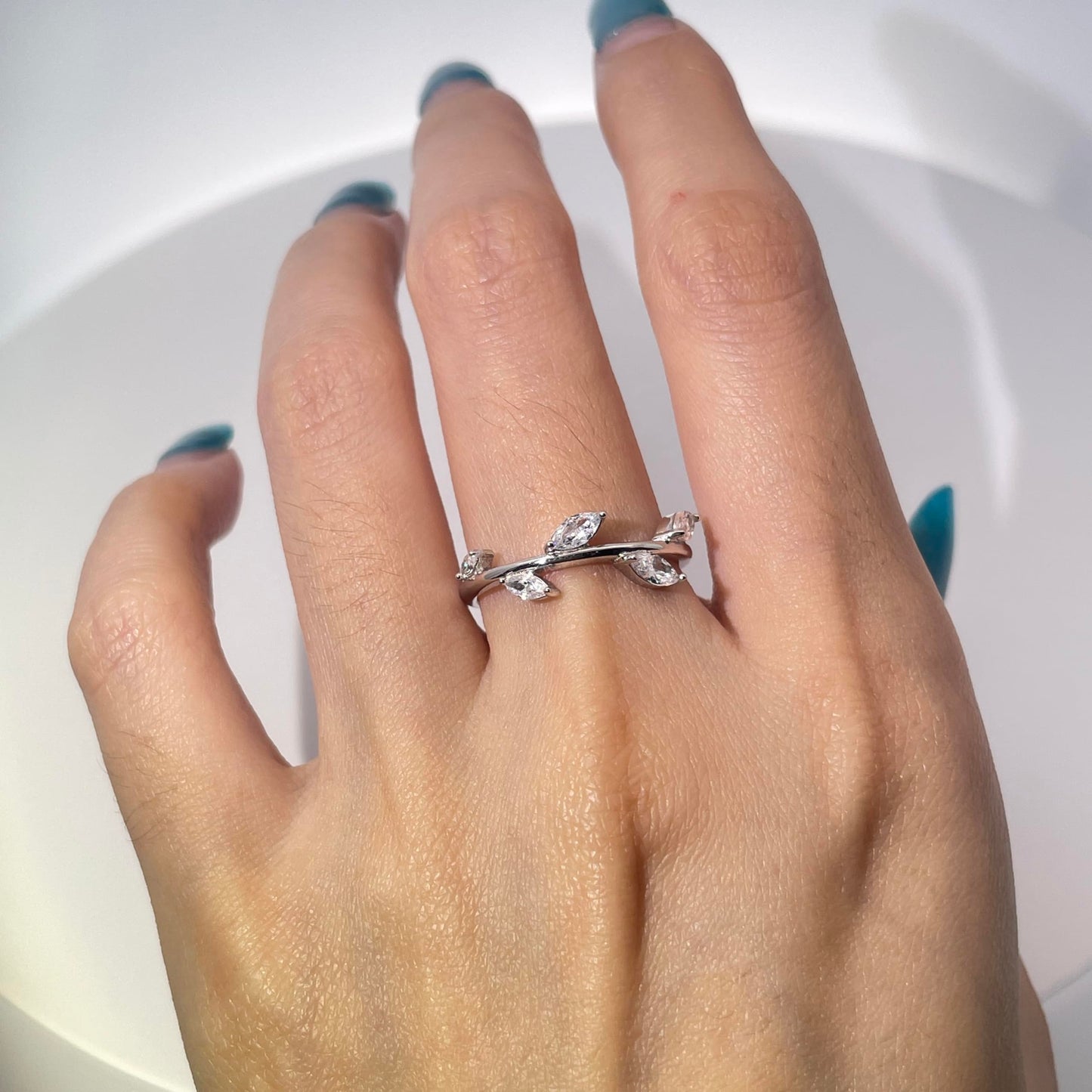 Warm Fortune Cubic Zirconia Promise Rings for Women, 925 Sterling Silver with 18K Gold Plated Anniversary Ring,Wedding Bands Rings for Women Infinity Forever Love Knot Ring