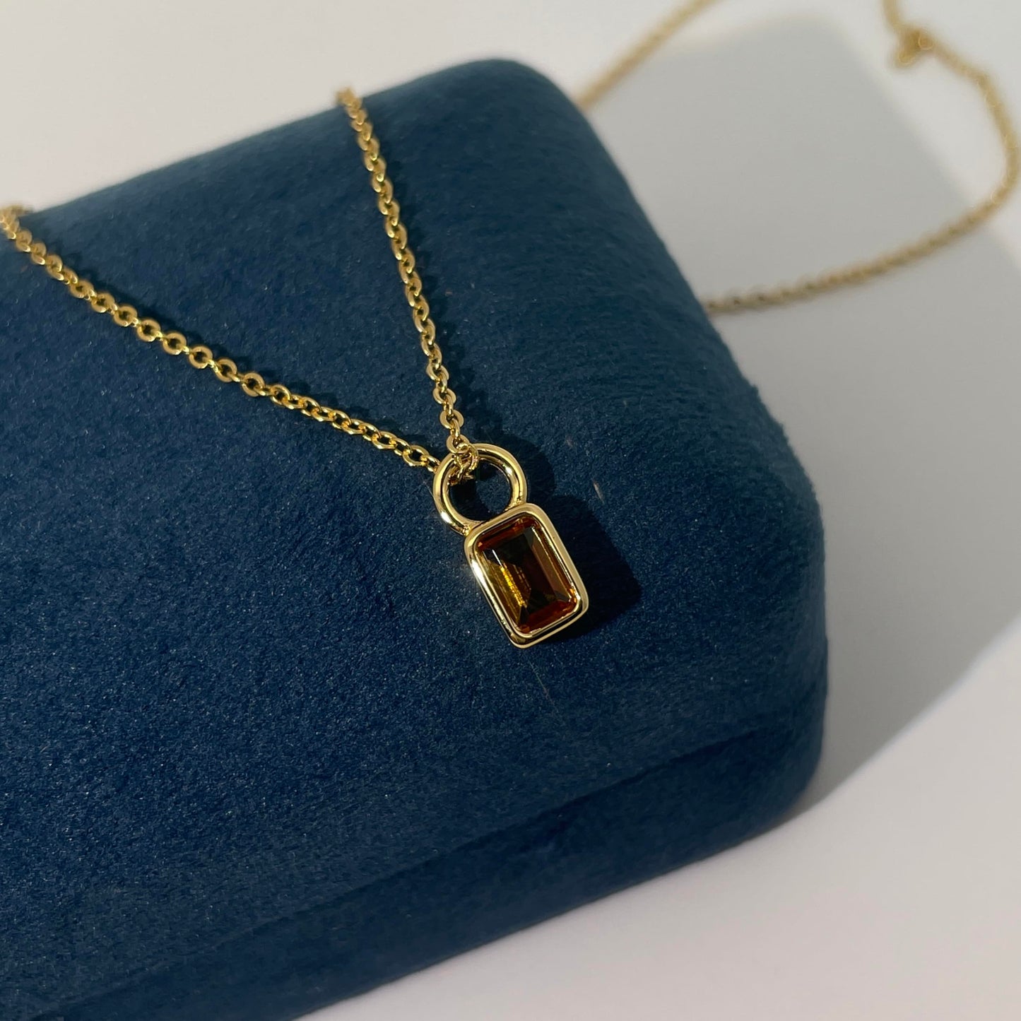 Warm Fortune Zodiac Pendant Necklace for Women,Cubic Zirconia,18K Gold Plated Sterling Silver, 18 inch + 2inch Chain