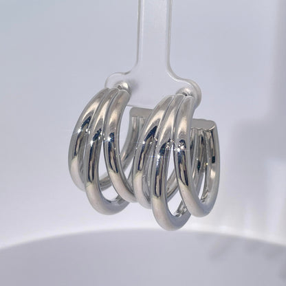 Warm Fortune 18K Gold Plated Hoop Earrings for Women Hypoallergenic - Valentine's Day, Mother's Day, Birthday Gift for Her
