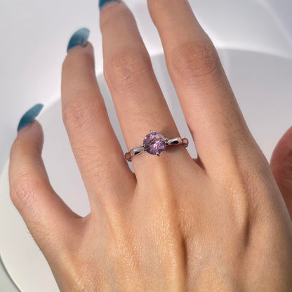 Warm Fortune Cubic Zirconia Engagement Ring for Women,18K Gold Plated Anniversary Ring,Gift for Her Promise Ring