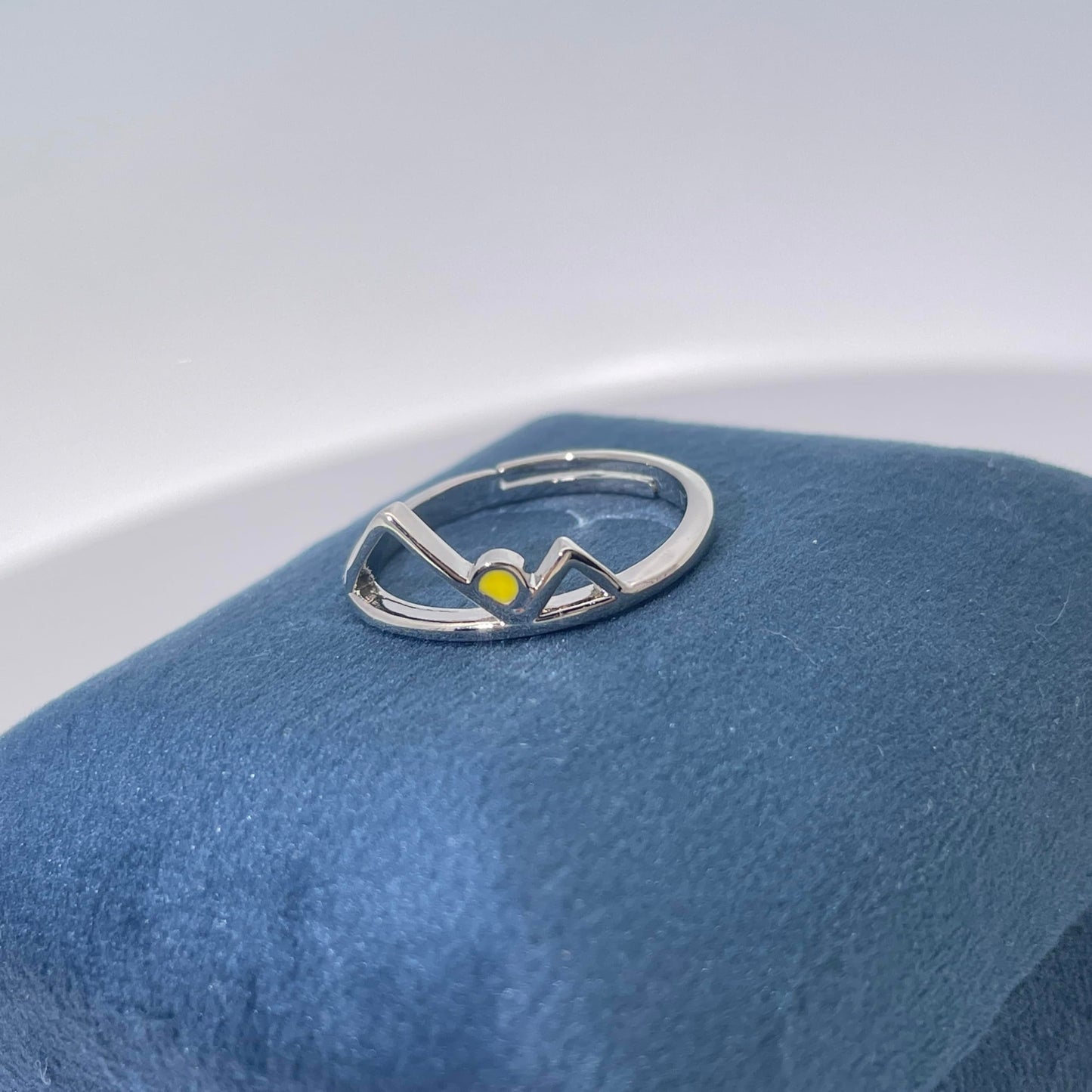 Warm Fortune Cubic Zirconia Promise Rings for Women,18K Gold Plated Anniversary Ring,Gift for Her Wedding Bands Rings ,Adjustable