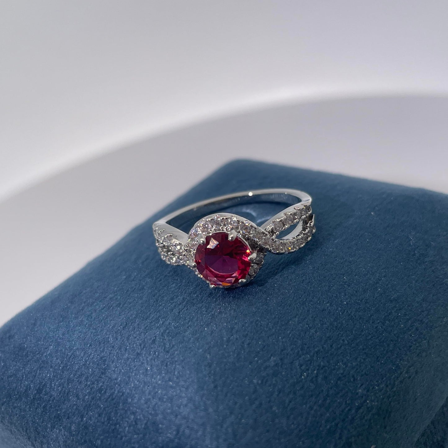 Warm Fortune Cubic Zirconia Engagement Ring for Women,18K Gold Plated Anniversary Ring,Gift for Her Promise Ring