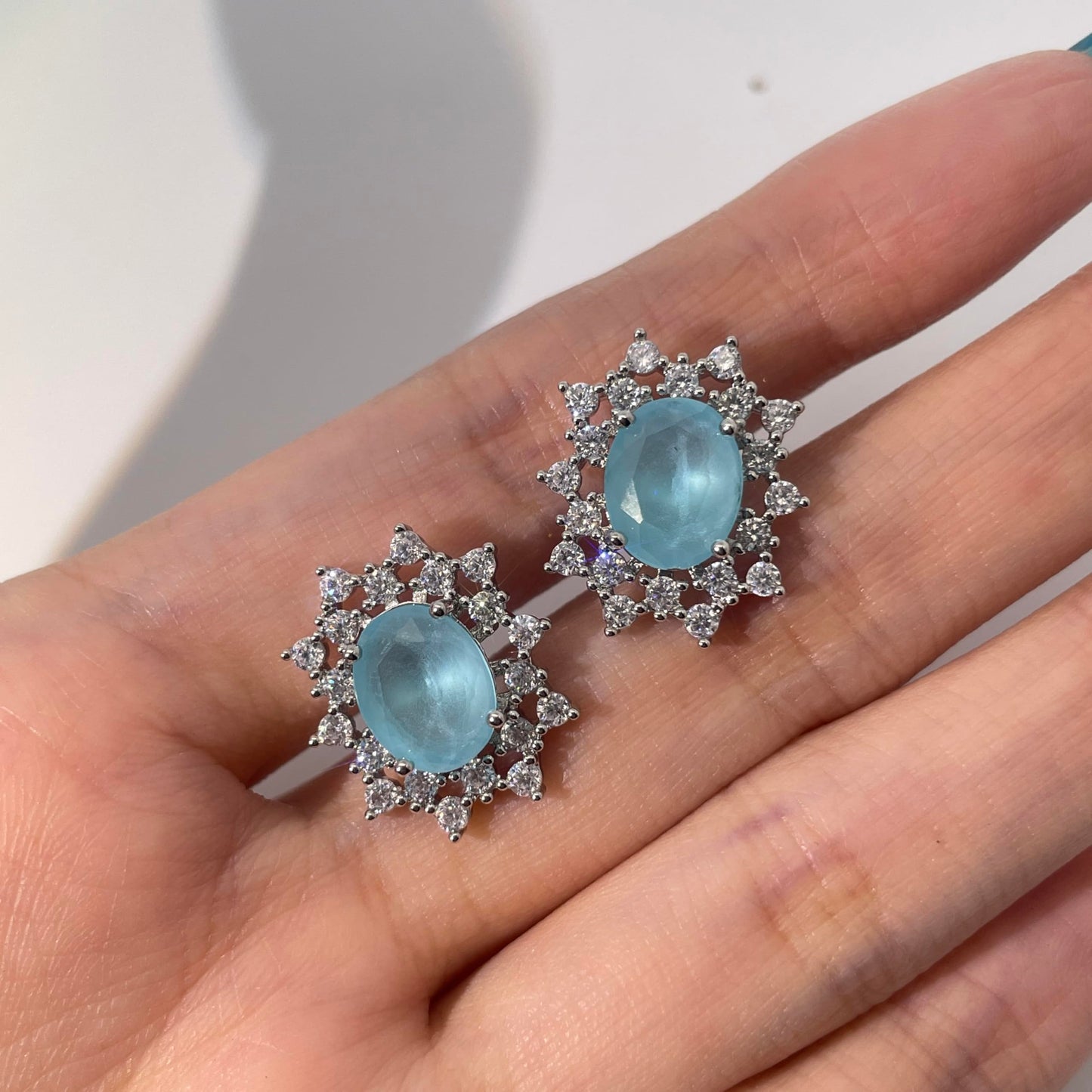 Warm Fortune Cubic Zirconia Drop Earrings for Women,Gold Plated,Gift for Her,Hypoallergenic