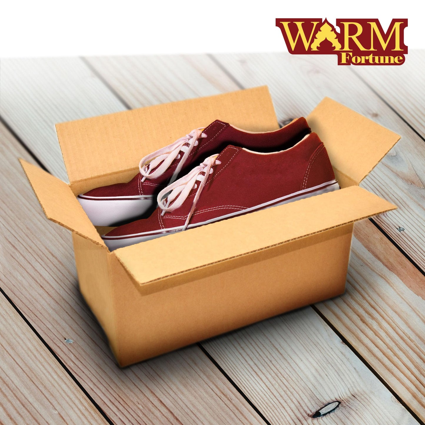 Warm Fortune 12x6x6 Corrugated Shipping Boxes Cardboard Paper Boxes Shipping Boxes, Mailing, Packing, Packing and Storage