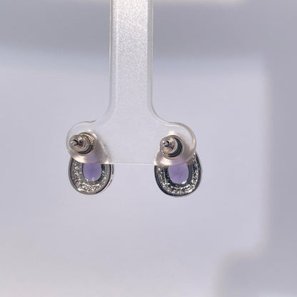 Warm Fortune 18K Gold Plated Teardrop Cubic Zirconia Stud Earrings for Women Hypoallergenic - Valentine's Day, Mother's Day, Birthday Gift for Her
