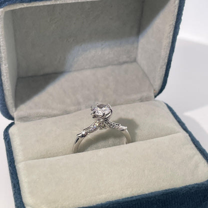 Warm Fortune Cubic Zirconia Engagement Ring for Women,18K Gold Plated Anniversary Ring,Gift for Her Promise Ring