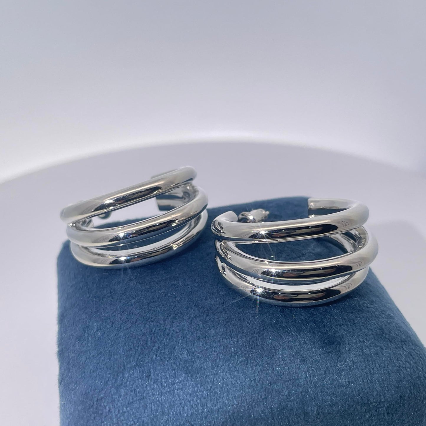 Warm Fortune 18K Gold Plated Hoop Earrings for Women Hypoallergenic - Valentine's Day, Mother's Day, Birthday Gift for Her