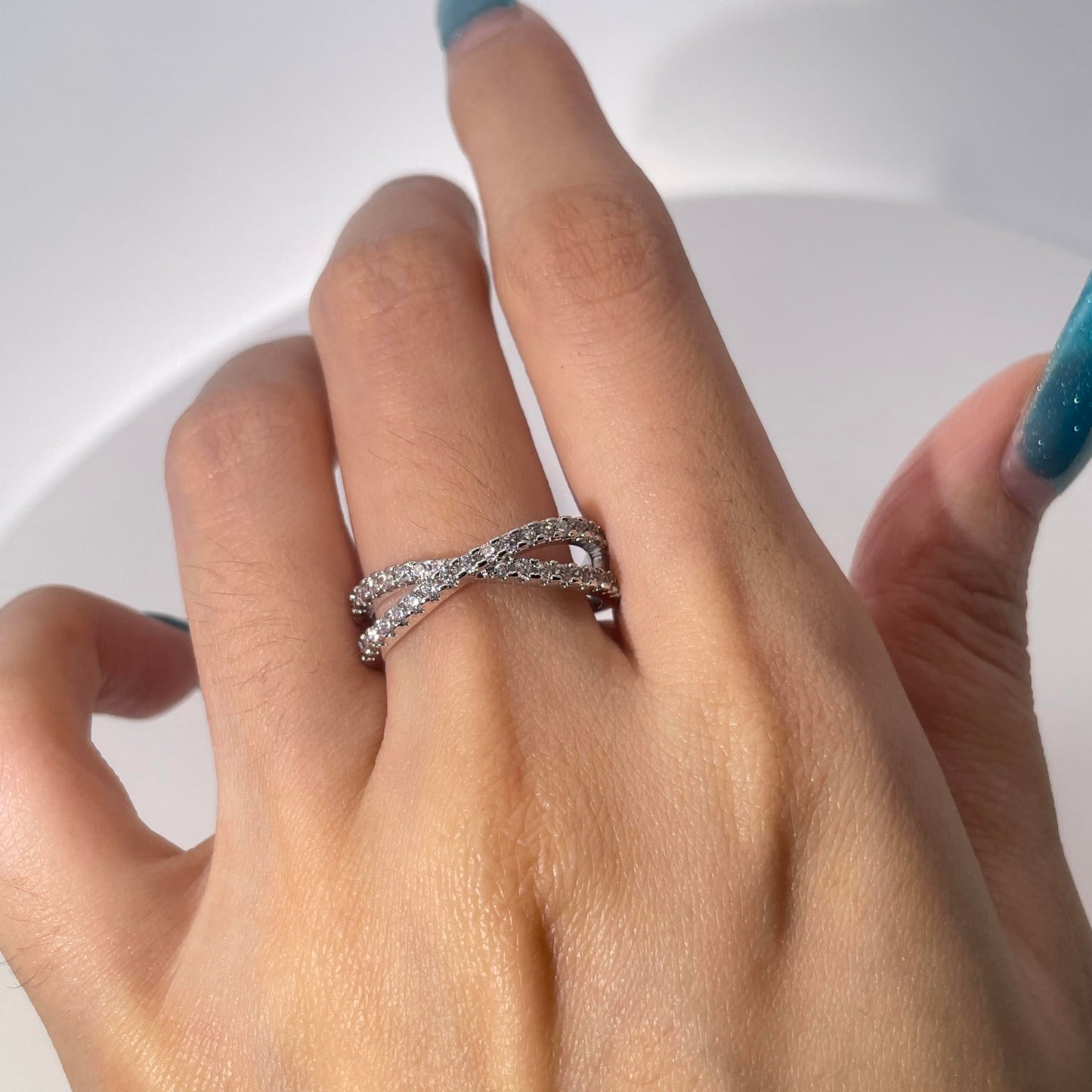 Warm Fortune Promise Ring for Women,Gold Plated Anniversary Ring,Gift for Her Engagement Ring