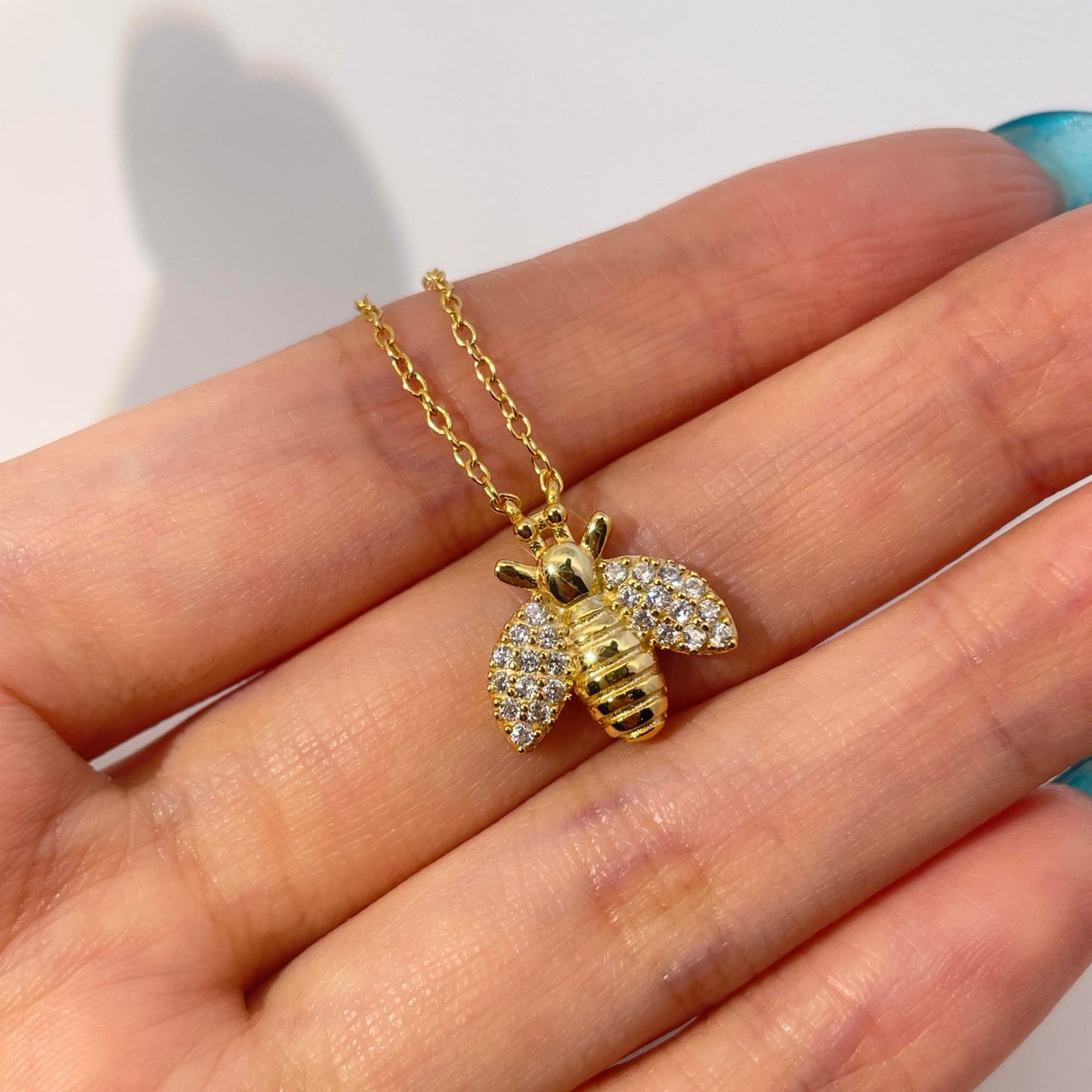 Warm Fortune Zodiac Pendant Necklace for Women,Cubic Zirconia,18K Gold Plated Sterling Silver, 18 inch + 2inch Chain