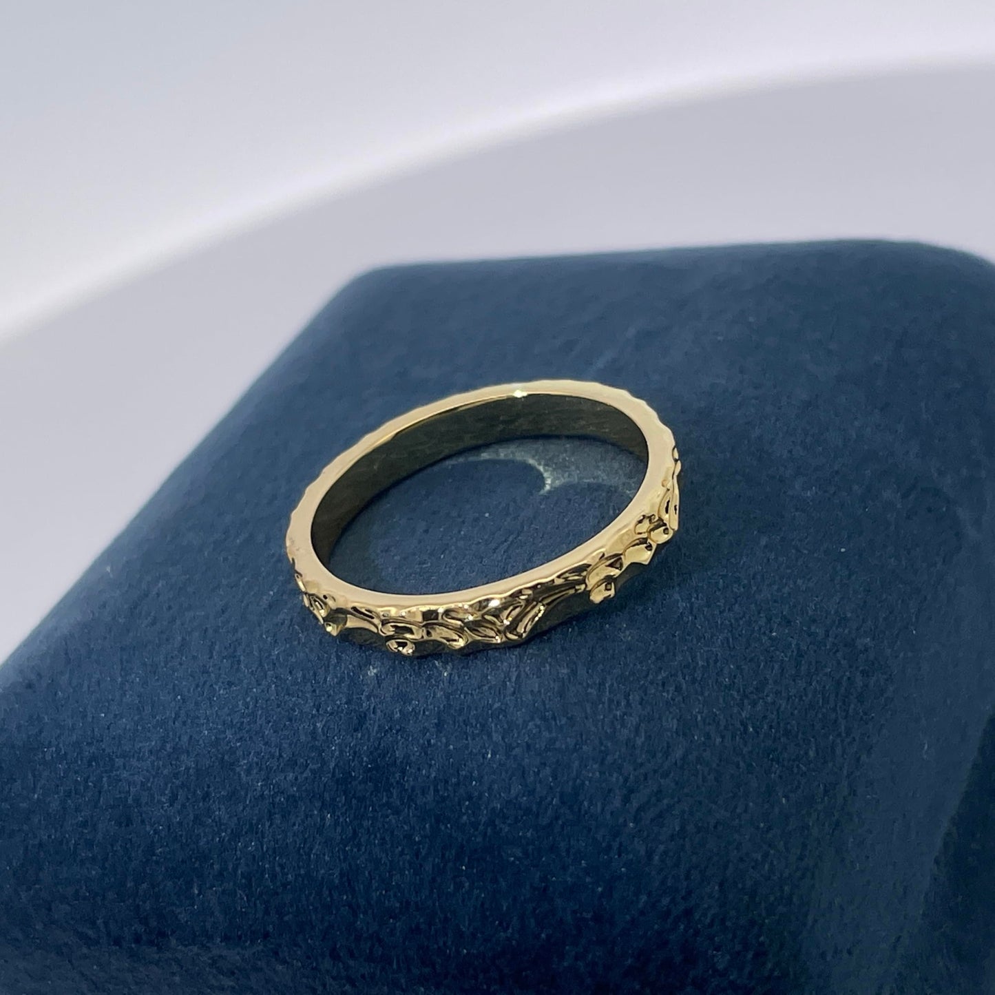 Warm Fortune Gold Plated Band Ring,Hip Hop Street Style For Man or Women Fashion Jewelry