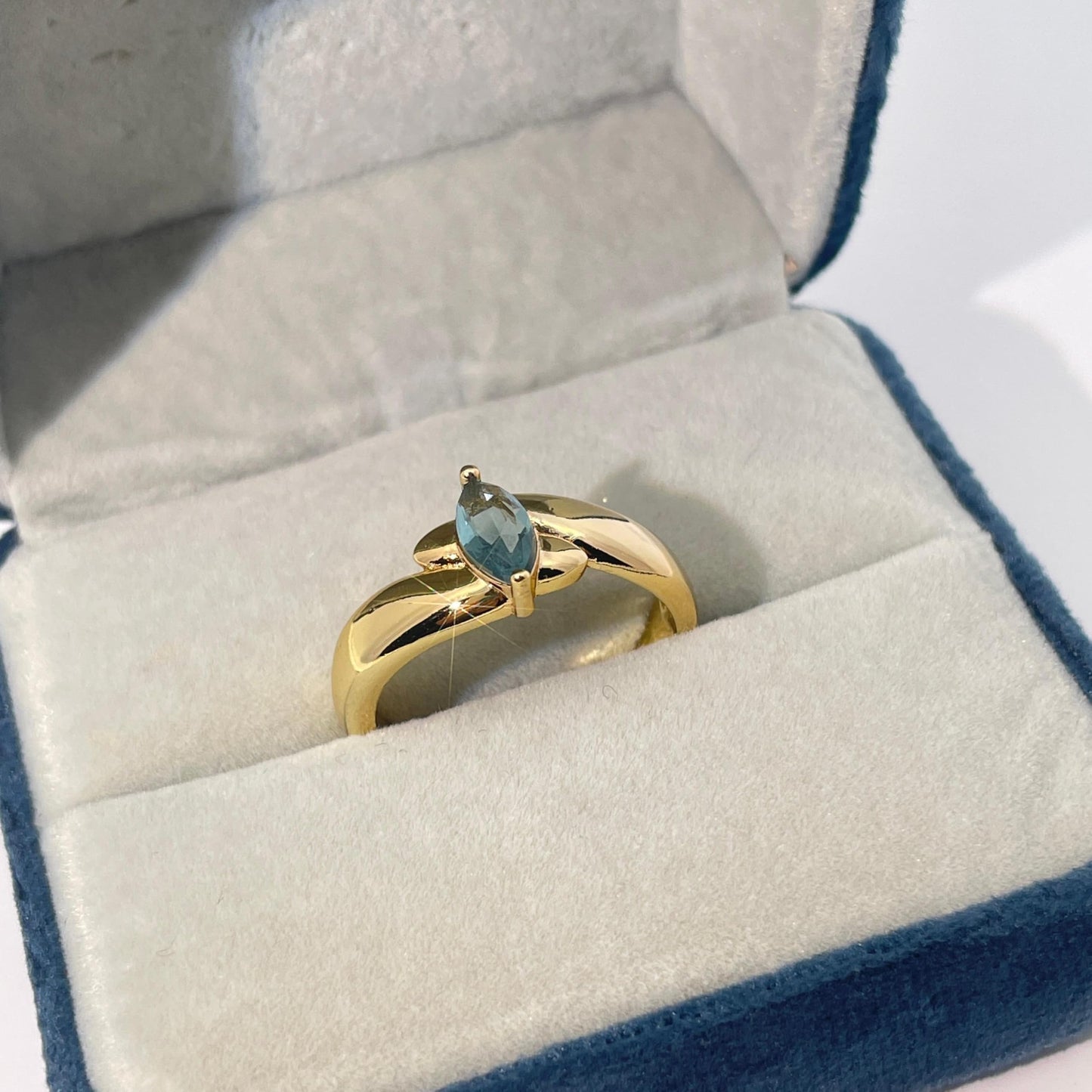 Warm Fortune Cubic Zirconia Engagement Ring for Women,18K Gold Plated Anniversary Ring,Gift for Her Promise Ring