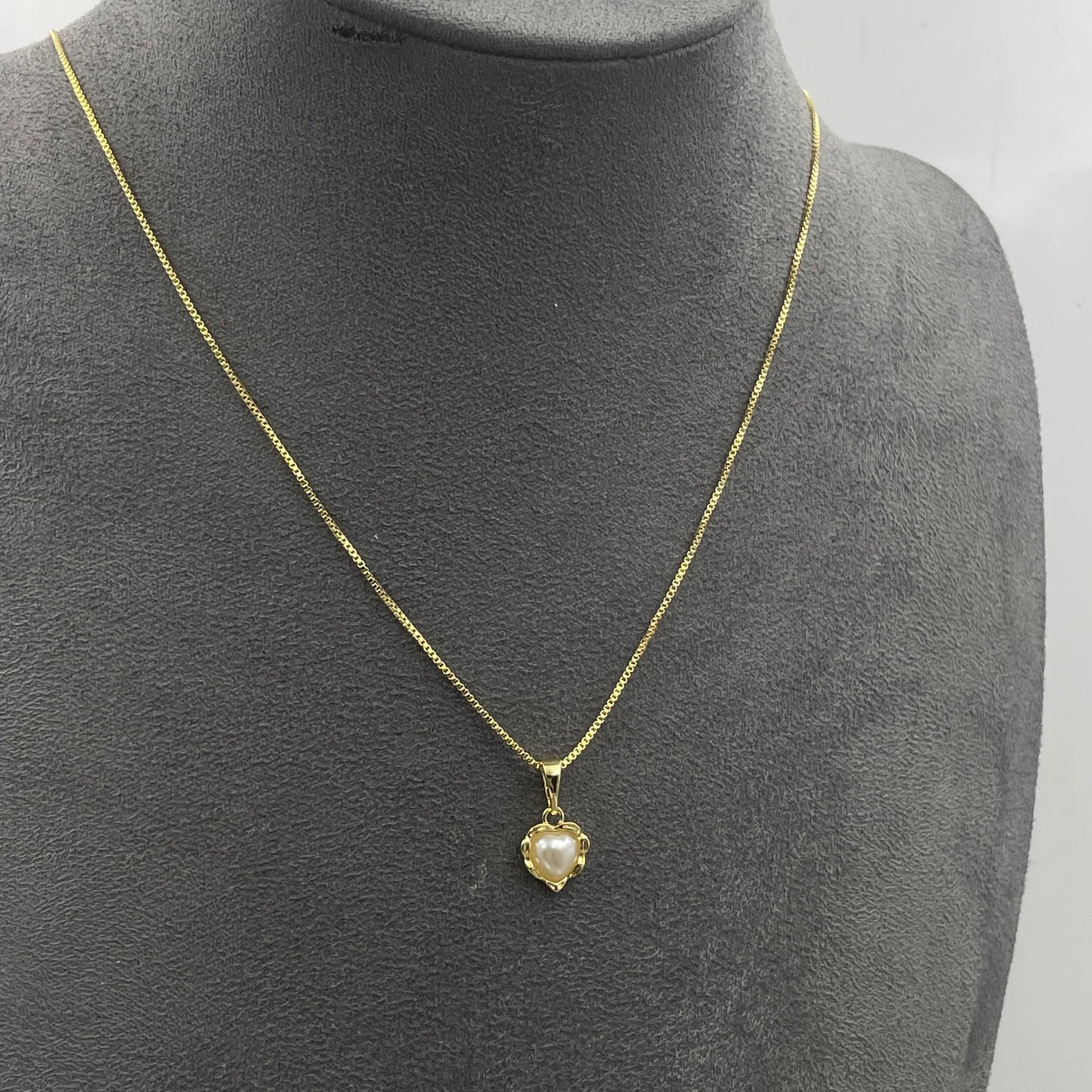 Warm Fortune Cubic Zirconia Pendant Necklace for Women,18K Gold Plated,16 inch + 2inch Chain