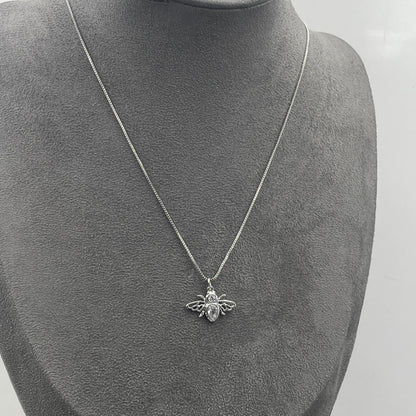 Warm Fortune Cubic Zirconia Christmas Tree Pendant Necklace for Women,18K White Gold Plated,Christmas Jewelry Gifts,18 inch + 2inch Chain