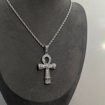 Warm Fortune Hip Hop Pendant Necklace for Women Men,Gold Plated Cubic Zirconia,18+2inch Chain,Street Style Fashion Jewelry