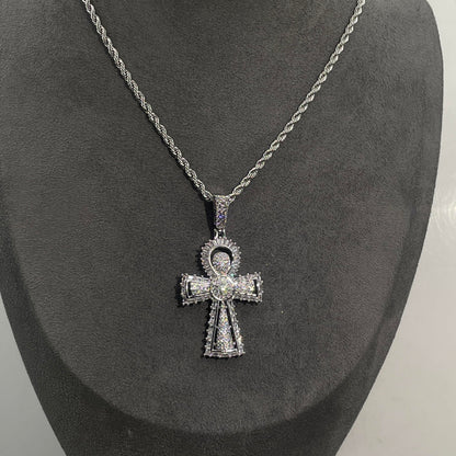 Warm Fortune Hip Hop Pendant Necklace for Women Me,Gold Plated Cubic Zirconia,18+2inch Chain,Street Style Fashion Jewelry