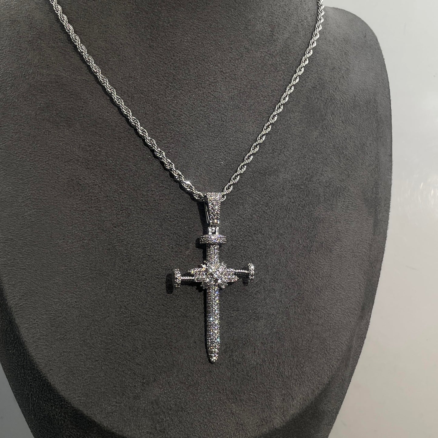 Warm Fortune Hip Hop Pendant Necklace for Women Me,Gold Plated Cubic Zirconia,18+2inch Chain,Street Style Fashion Jewelry