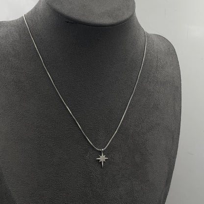 Warm Fortune Pendant Necklace for Women,18K White Gold Plated,18 inch + 2inch Chain