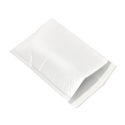 100 Pack Bubble Poly Mailer, 9”x12” (White/Gray) - Self Sealing Cushioned Mailing Bag