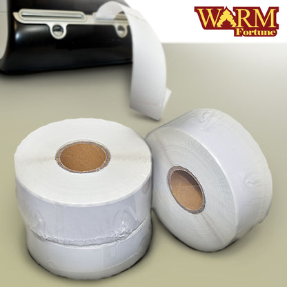 Multipurpose Adhesive White Paper Labels