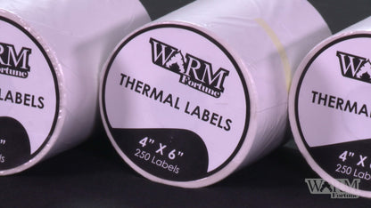 Thermal Labels - 4"x6"